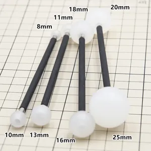 Juego de herramientas de modelado de bolas de nailon para arcilla, resina y manualidades variadas.