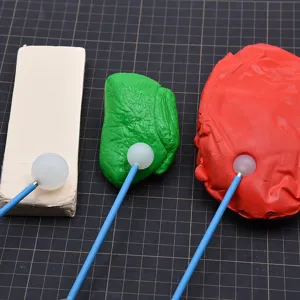 Kogelvormer gereedschap set voor polymeer klei hars klei en knutselen DIY bloemen.