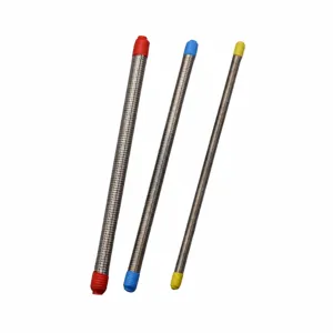 Stainless steel clay texture rollers metal stripe sticks for resin art craft DIY modeling tools
