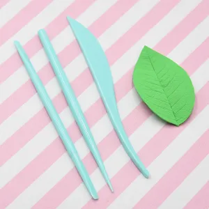 Mintgrün Kunststoff Ton Modellierwerkzeuge Polymerharz Handwerk Modellieren Schnitzen Stäbchen Spatel Set Für DIY Handgemachte Kunst
