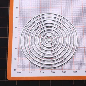 Ensemble de matrices de découpe en métal pour argile, outil de bricolage pour poupée.