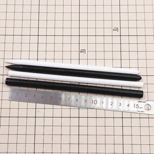 Professionelles Ton Modellierwerkzeuge Set schwarz weiß Keramik Formungsstifte 4Stk
