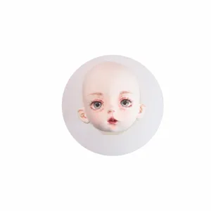 OB11 doll BJD silicone face mold for DIY craft resin clay pottery 5x4.3cm tool new