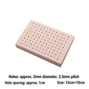 Large wooden clay drying board armature 15x10cm oven safe polymer clay sculpting tool