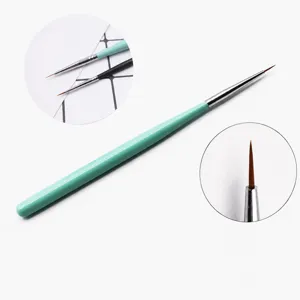 Extra fine detail paint brush for miniature painting, tiny tip art brush for clay model eyes.