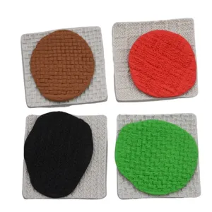 Silikonform Set fuer Polymer Ton DIY Backen Kuchen Dekoration Strick Textur Werkzeuge