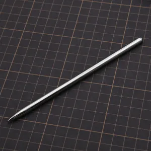 Edelstahl Ton Modellierstab 15cm Länge 8mm Durchmesser für Keramik und Ton Skulpturen.