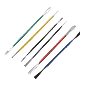 Stainless steel clay sculpting tools double-ended pottery spatulas for DIY craft art design