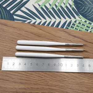Detail paint brushes set for clay dolls, miniature painting, and fine line detailing work.