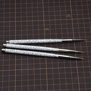 Set de pinceles de detalle profesionales para pintura en miniatura y rostro de muñeca.