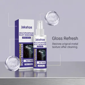 Detail van universele roestverwijderaar spray met 100ml fles en verpakkingsontwerp.