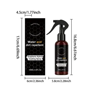 Spray Revestimiento Grafeno Automóvil Protección Hidrófoba Brillo Pintura 100ml