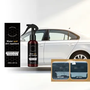 Spray de recubrimiento de grafeno para coche 100ml hidrófobo repelente suciedad brillo