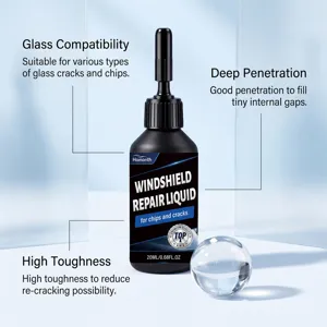 Autoruit reparatie vloeistof detailweergave voor voorruit barsten en chips 20ml