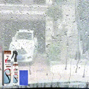 Kit de spray de revêtement en verre pour pare-brise de voiture et rétroviseurs.