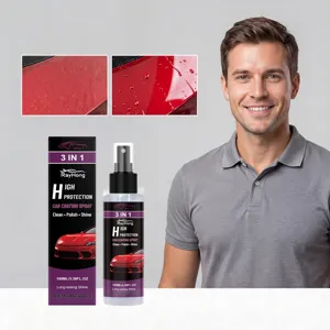 Spray de Revestimiento Cerámico para Coche Alta Protección Cuidado de Pintura Pulido Brillo Spray Líquido para Vehículo Automotriz