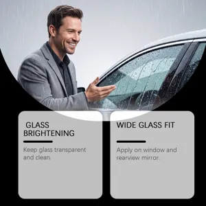 Spray de revestimiento hidrofóbico para vidrio de coche, protección impermeable de ventanas.