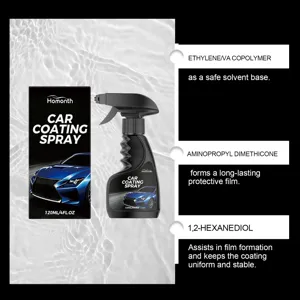 HOMONTH spray de revestimiento para coche 120ml brillo y proteccion de pintura.