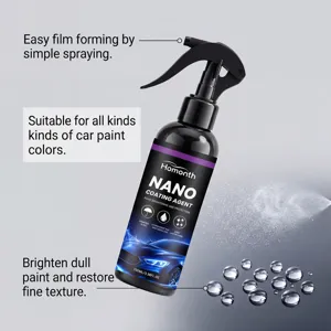 Spray de nano-revestimiento para coche HOMONTH 100ml, protección y brillo de pintura.