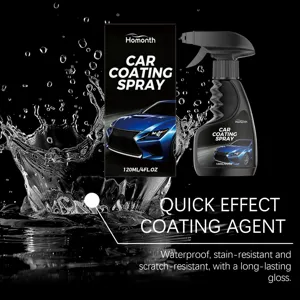 HOMONTH spray de revestimiento de coche detalle con fórmula protectora impermeable brillante