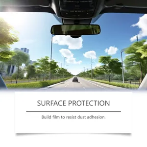 Spray de revêtement pour pare-brise de voiture, protection de surface et visibilité claire.