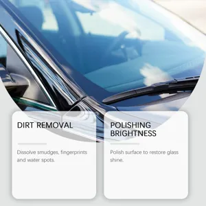 Spray de revêtement pour verre de voiture, pare-brise et entretien des rétroviseurs.