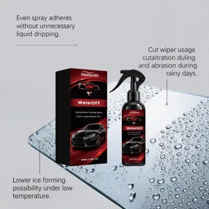 Spray de recubrimiento hidrofobico para coche vidrio impermeable antivaho 100ml
