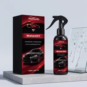 Spray de Recubrimiento Hidrófugo para Coche Profesional Vidrio Antiniebla Hidrófugo Pintura de Coche Mantenimiento Pulido Protección Líquido
