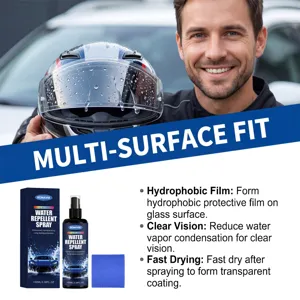 RONAVIA Car Glass Anti-Fog Waterproof Spray 100ml Clear Vision Shield Cleaning Tool