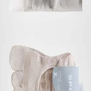Women five toe yoga socks non slip pilates grip socks breathable athletic sportswear cotton