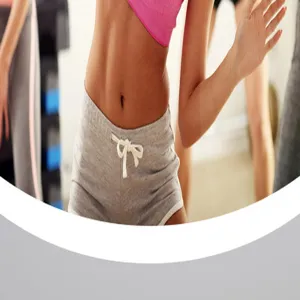 Damen Fitness Sportshorts mit bequemem Kordelzug Design für Workout und Yoga.