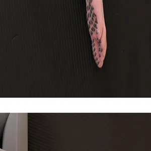 Women five toe yoga socks non slip pilates athletic socks detail view knit fabric breathable