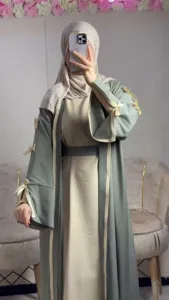 2025 New Women's Fashion Elegant Loose Robe Featuring Bow Tie Cardigan Dress Style