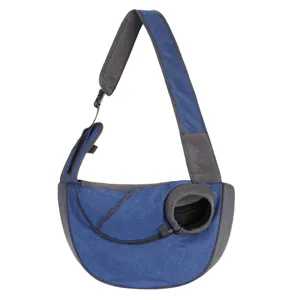 Breathable Mesh Pet Sling Carrier Portable Travel Bag For Cats And Small Dogs Outdoor Adjustable Crossbody Bag