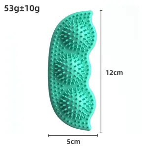 Pea Shaped Pet Chewing Toy TPR Dog Molar Stick Bite Resistant Interactive Training Teeth Cleaning Pet Supplies