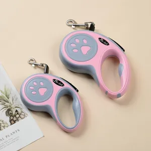 Guinzaglio per Cani Retrattile Guinzaglio Flessibile Automatico Per Cani Piccoli Medi Guinzaglio da Passeggio con Dispenser di Sacchetti