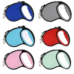 Automatic Retractable Pet Dog Leash Portable Leash For Small Medium Dogs ABS Plastic Durable Puppy Walking Leash
