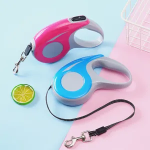 Automatische ausziehbare Hundeleine mit reflektierendem Seil für kleine Haustiere