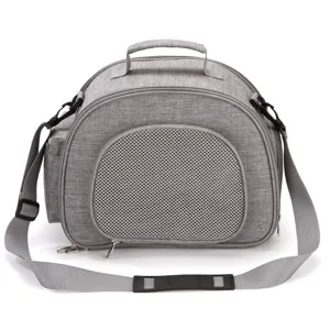 Portable Foldable Pet Carrier Bag Breathable Mesh Travel Handbag Single Shoulder Crossbody Bag For Cats Dogs