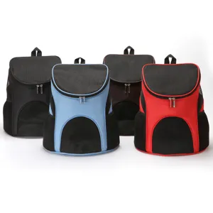 Tragbarer Atmungsaktiver Haustier Rucksack Für Katzen Kleine Hunde Reise Welpe Tragebeutel Mesh Outdoor Haustierbedarf