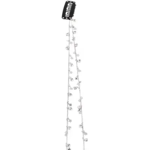 Rhinestone Star Tassel Hair Chain Clip Korean Style Ponytail Hair Accessories for Women