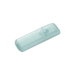 Mini boîte à pilules portable en plastique PP bleu translucide pour le rangement de voyage