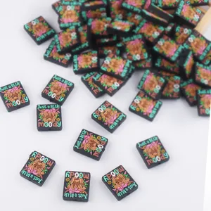 Niedliche Silikon Hochlandrind Perlen fuer DIY Baby Zahnungs Schnuller Kette.