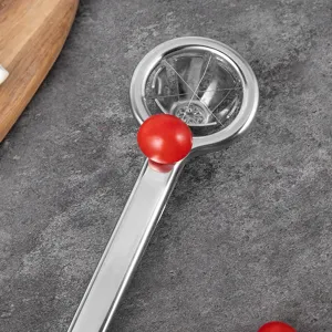 Tranche-oeuf en acier inoxydable ustensile de cuisine polyvalent pour oeufs durs et tomates
