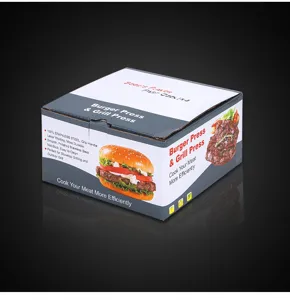 Stainless steel burger press meat press tool for kitchen grilling and outdoor cooking patty maker