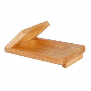 Práctica pinza abreostras de madera herramienta de cocina abridor para ostras frescas
