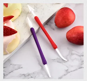 Double-ended fondant modeling tools set for cake decorating, sugarcraft, and baking DIY.