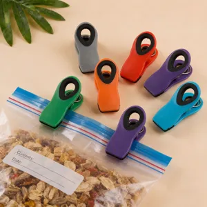 Clip di Sigillatura Magnetica Multifunzionale per Frigorifero Tipo Ondulato Resistente all'Umidità