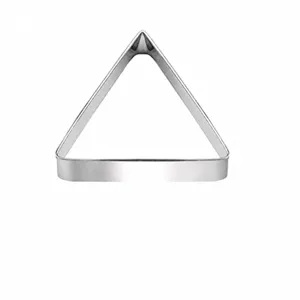 Decoupeur de biscuits triangulaire en acier inoxydable patisserie DIY taille 4.7cm