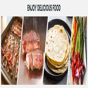 Teglia per barbecue in acciaio inossidabile pesante per cottura all'aperto e grigliate.